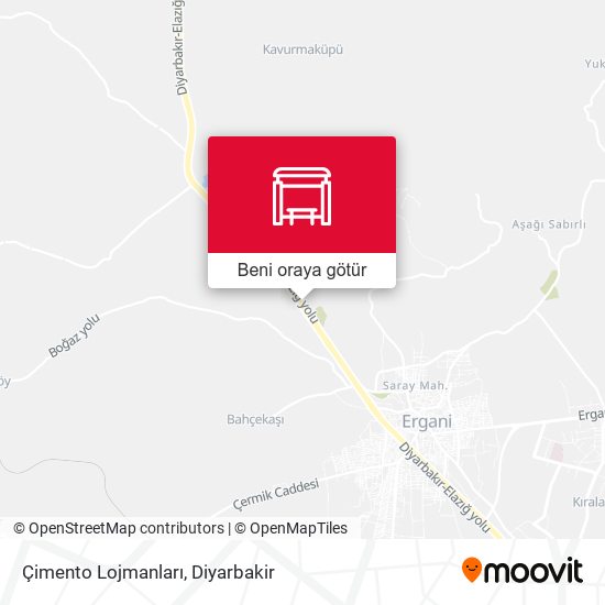Çimento Lojmanları harita