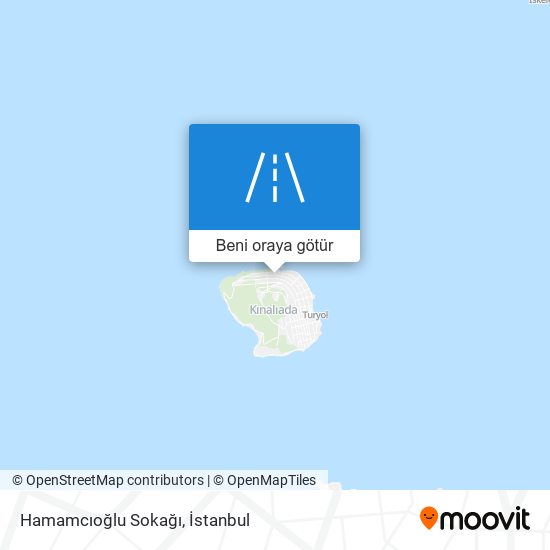 Hamamcıoğlu Sokağı harita
