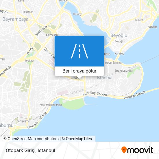 Otopark Girişi harita