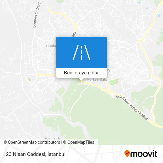 23 Nisan Caddesi harita