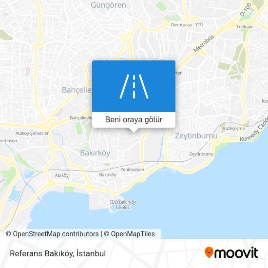 Referans Bakıköy harita