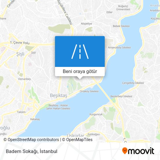 Badem Sokağı harita