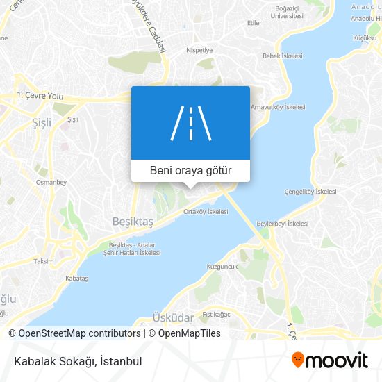 Kabalak Sokağı harita