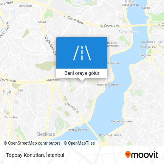 Topbay Konutları harita