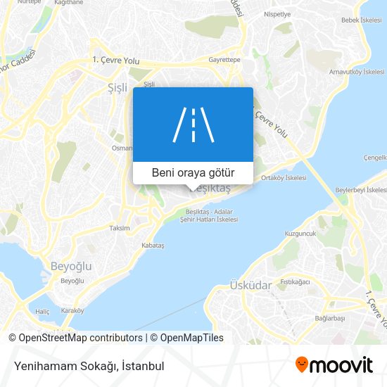 Yenihamam Sokağı harita