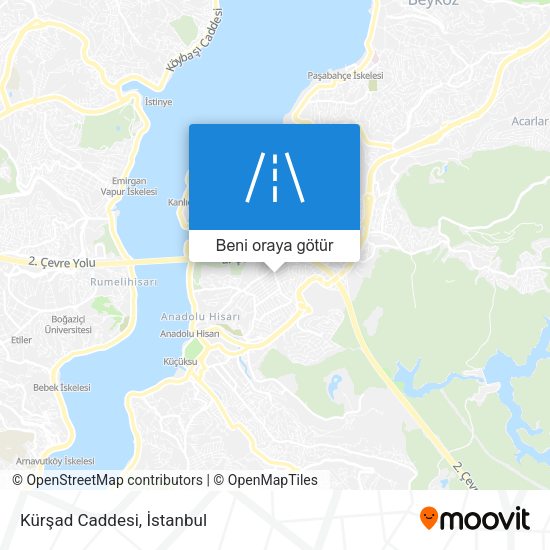 Kürşad Caddesi harita