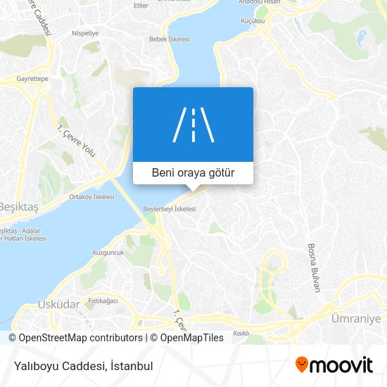 Yalıboyu Caddesi harita