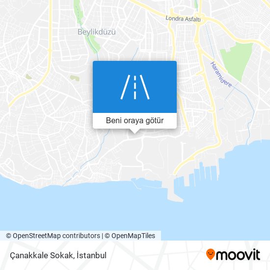 Çanakkale Sokak harita