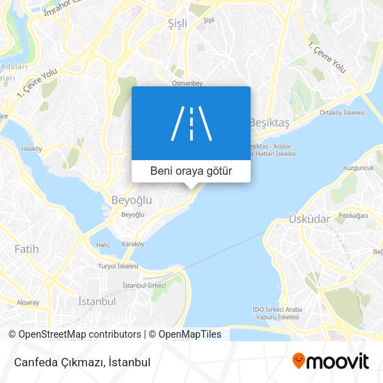 Canfeda Çıkmazı harita