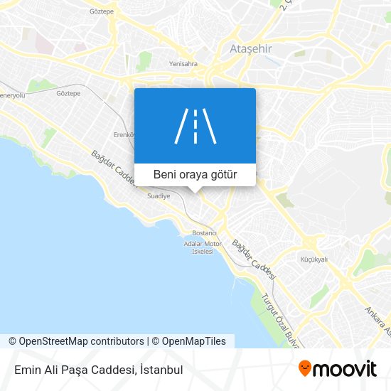 Emin Ali Paşa Caddesi harita