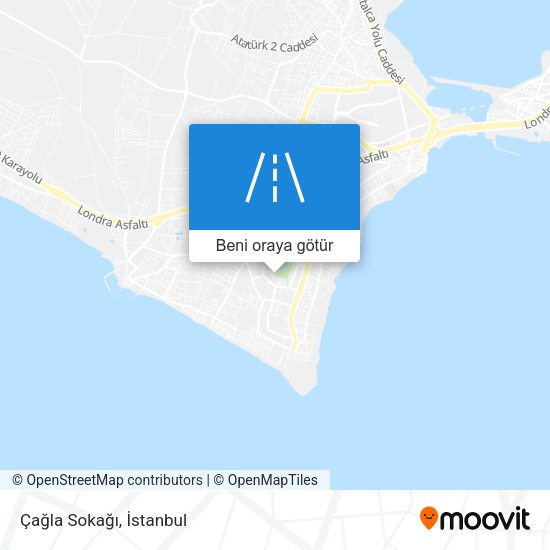 Çağla Sokağı harita