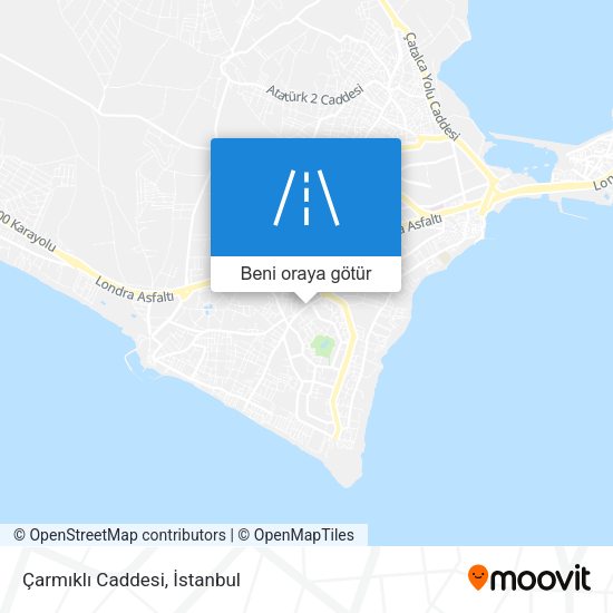 Çarmıklı Caddesi harita