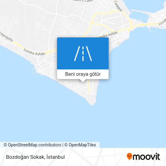 Bozdoğan Sokak harita