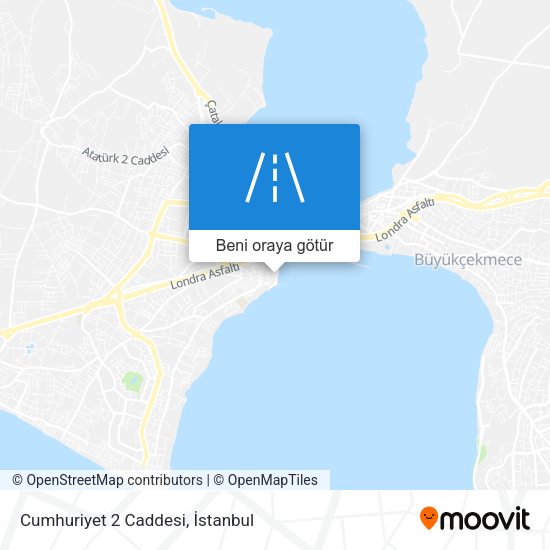 Cumhuriyet 2 Caddesi harita
