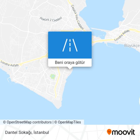 Dantel Sokağı harita