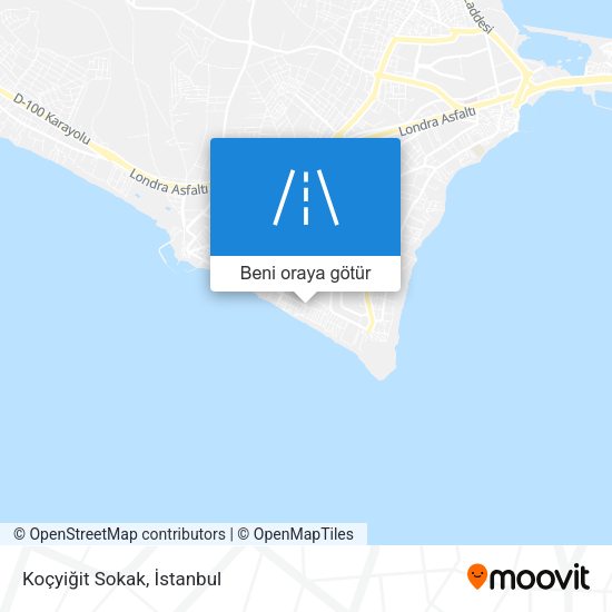 Koçyiğit Sokak harita