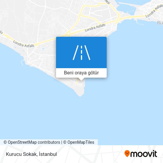 Kurucu Sokak harita