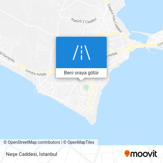Neşe Caddesi harita