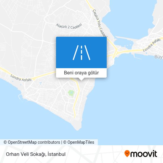 Orhan Veli Sokağı harita
