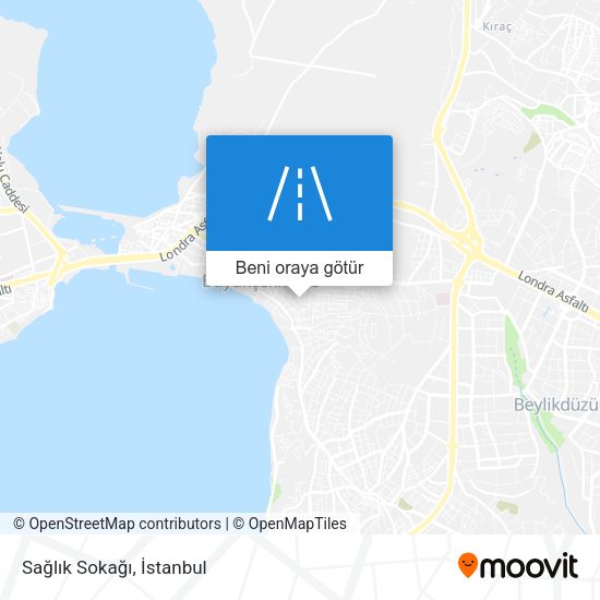 Sağlık Sokağı harita