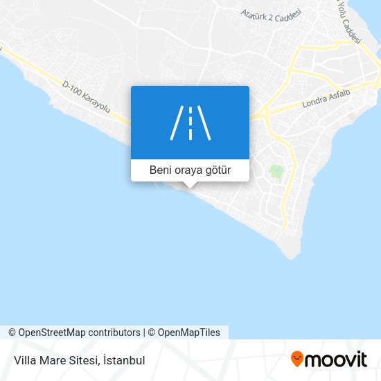 Villa Mare Sitesi harita
