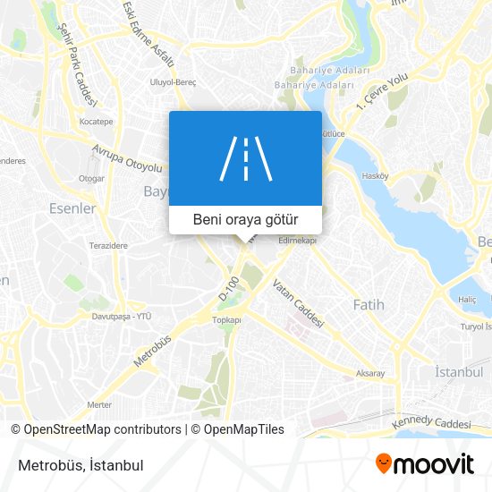 Metrobüs harita