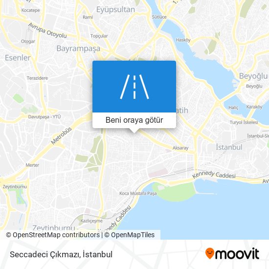 Seccadeci Çıkmazı harita