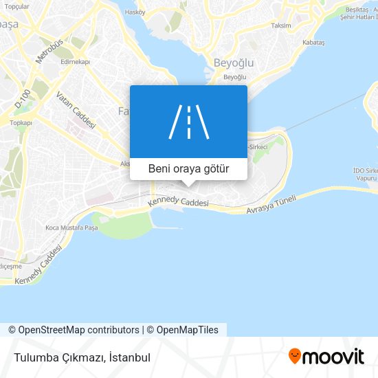 Tulumba Çıkmazı harita