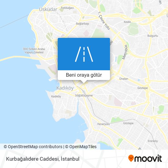 Kurbağalıdere Caddesi harita