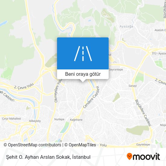 Şehit O. Ayhan Arslan Sokak harita