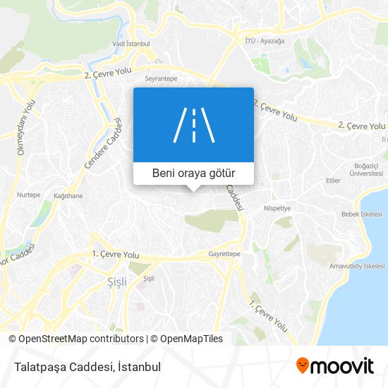 Talatpaşa Caddesi harita