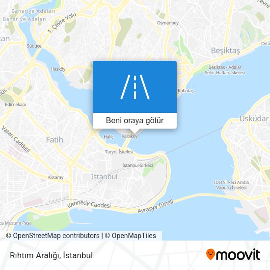 Rıhtım Aralığı harita
