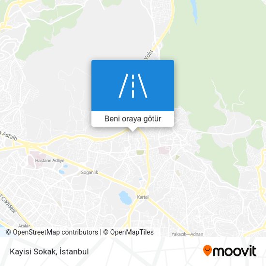 Kayisi Sokak harita
