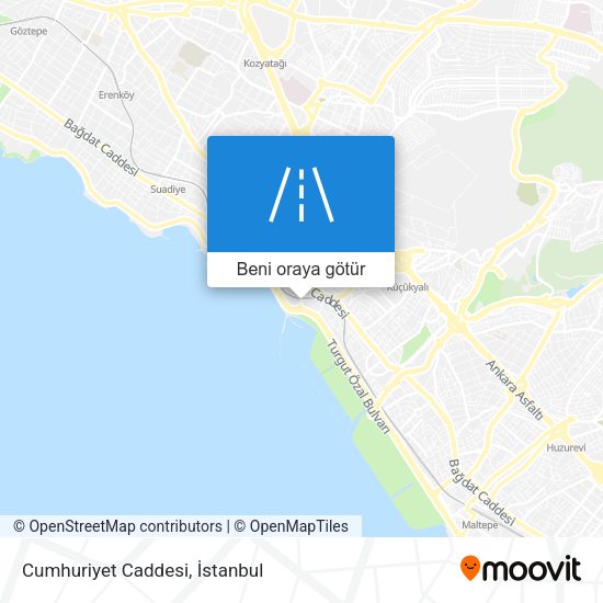 Cumhuriyet Caddesi harita