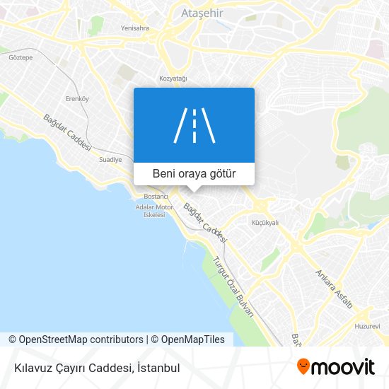 Kılavuz Çayırı Caddesi harita