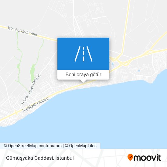 Gümüşyaka Caddesi harita