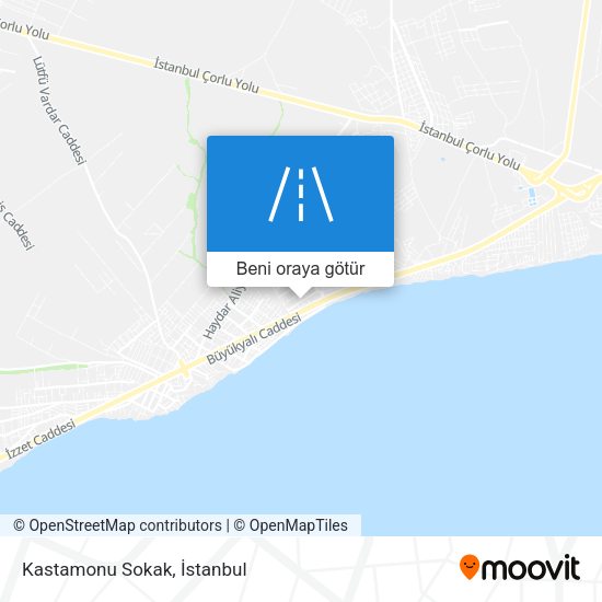 Kastamonu Sokak harita