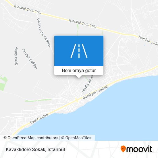 Kavaklıdere Sokak harita