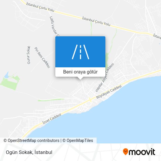 Ogün Sokak harita