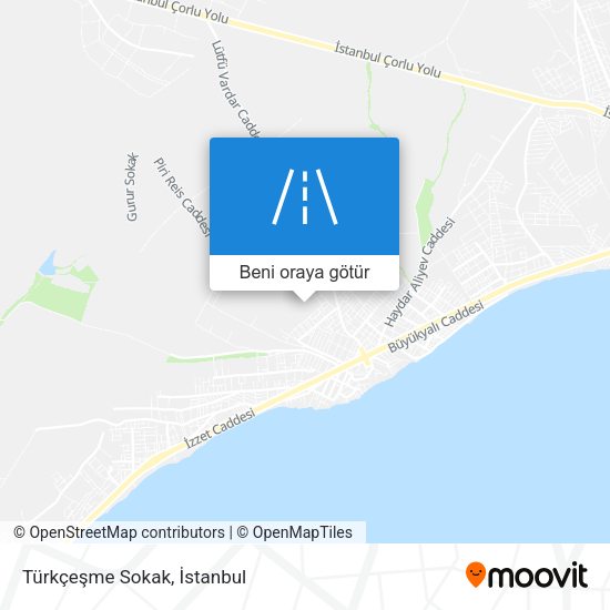 Türkçeşme Sokak harita