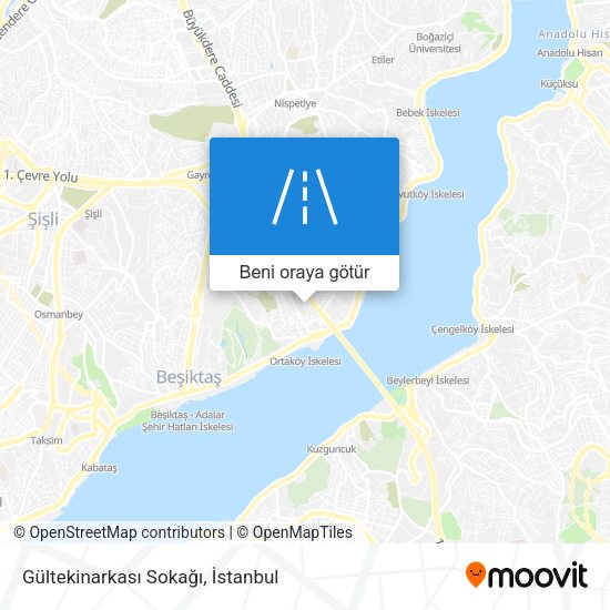 Gültekinarkası Sokağı harita