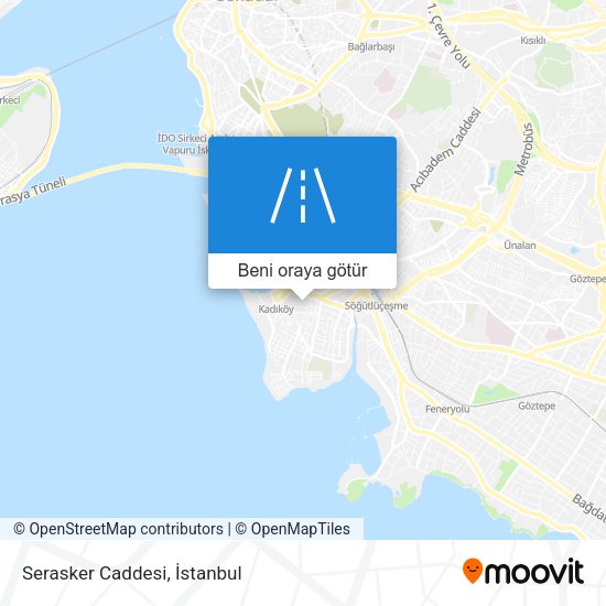 Serasker Caddesi harita