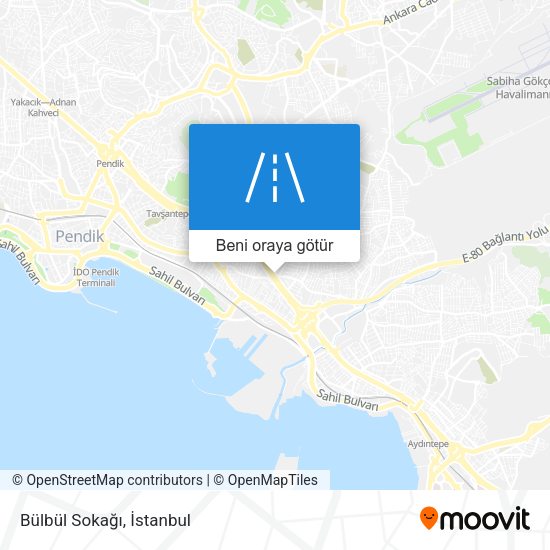 Bülbül Sokağı harita