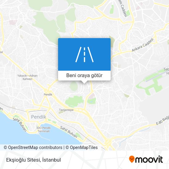 Ekşioğlu Sitesi harita