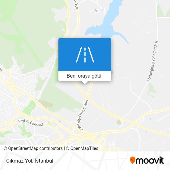 Çıkmaz Yol harita