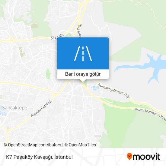 K7 Paşaköy Kavşağı harita
