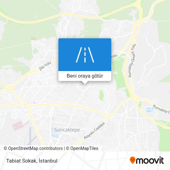 Tabiat Sokak harita