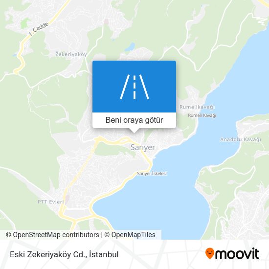 Eski Zekeriyaköy Cd. harita