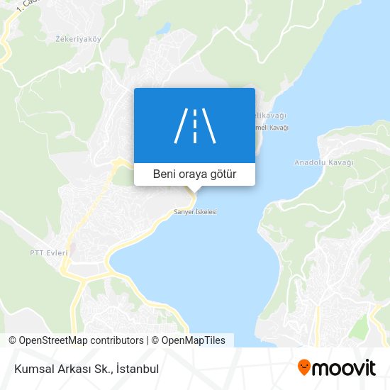 Kumsal Arkası Sk. harita