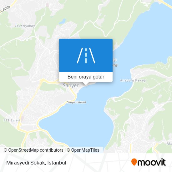 Mirasyedi Sokak harita